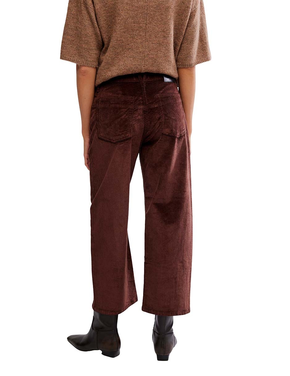 Pantalón coulotte regular para mujer 2