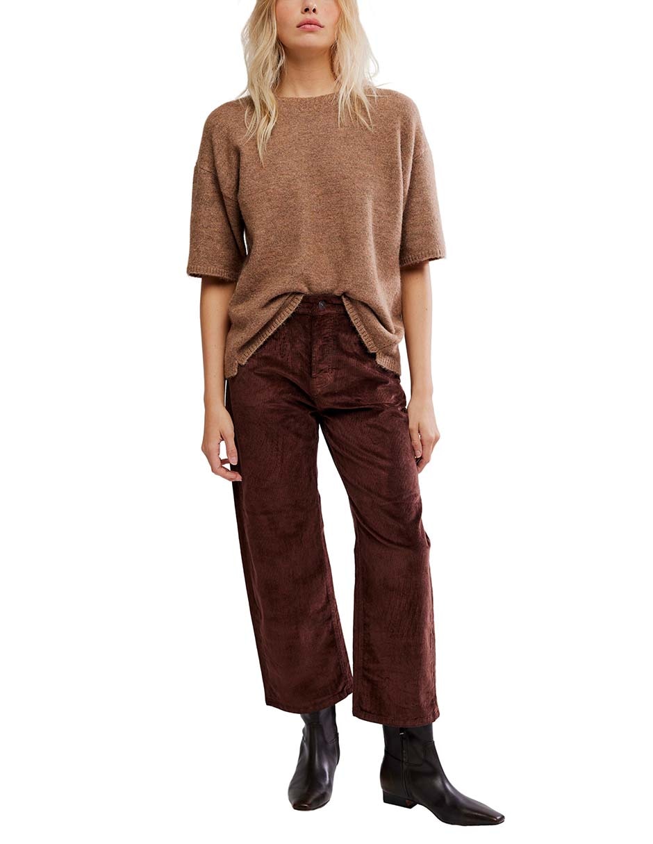 Pantalón coulotte regular para mujer 3