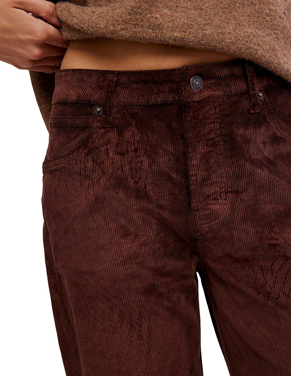 Pantalón coulotte regular para mujer 5