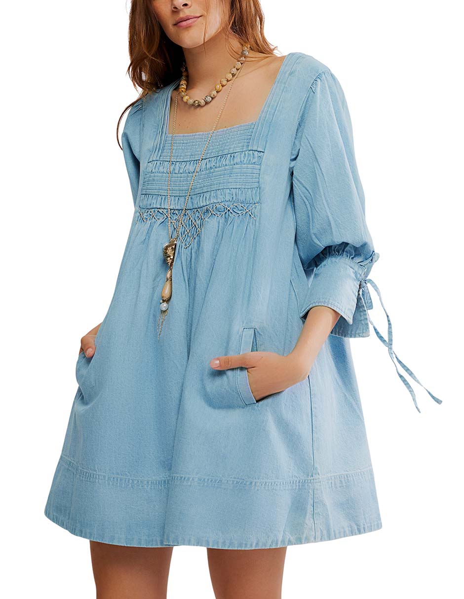 Vestido mini casual Free People para mujer 1