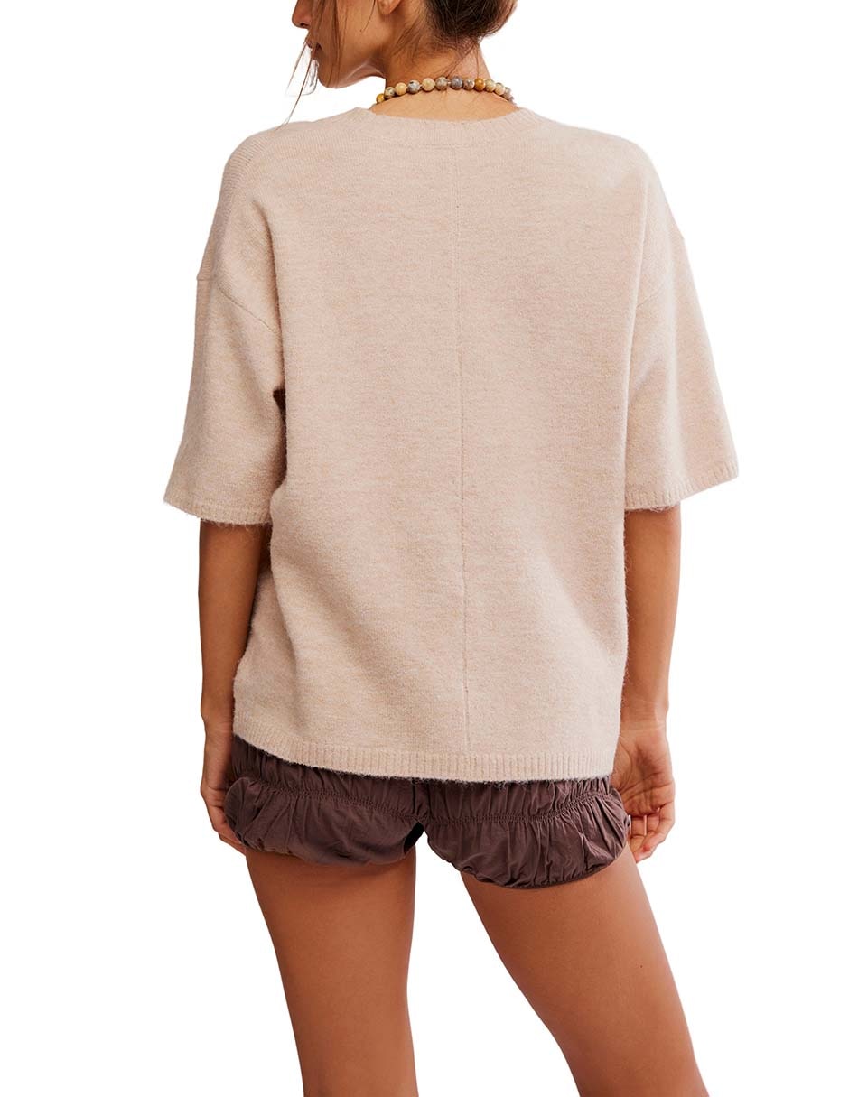 Suéter cuello redondo para mujer 2