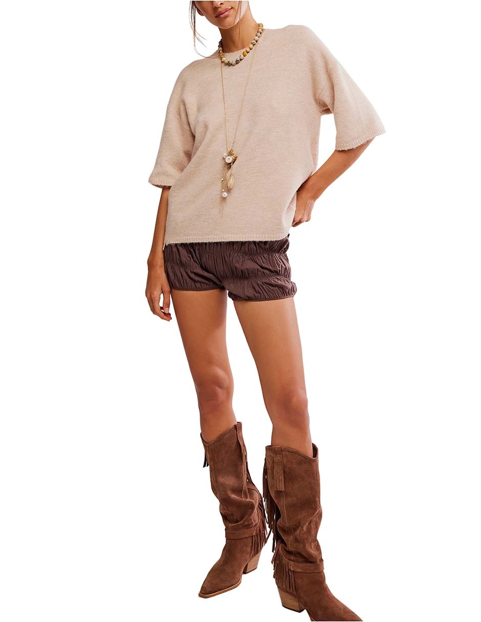 Suéter cuello redondo para mujer 3