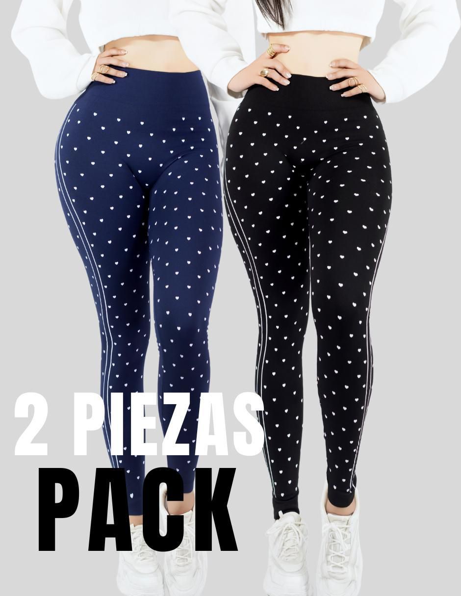Set legging cintura alta con elástico para mujer 5