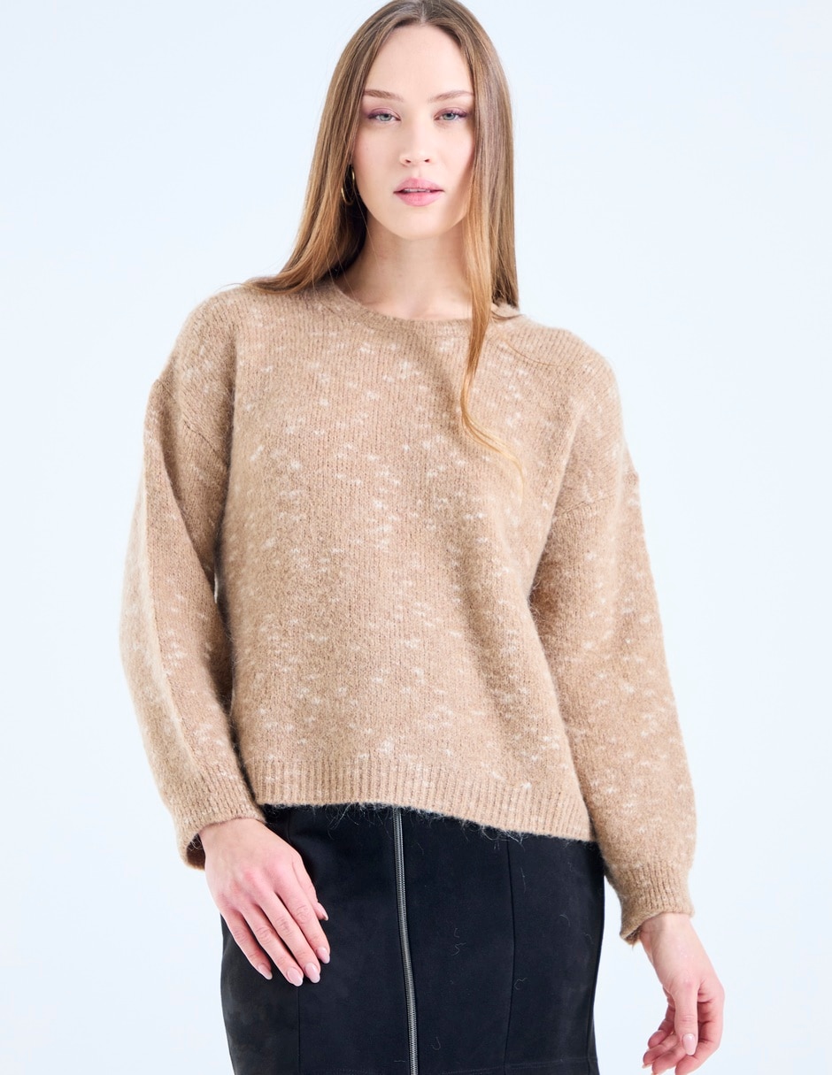 Suéter Indi & cuello redondo para mujer
