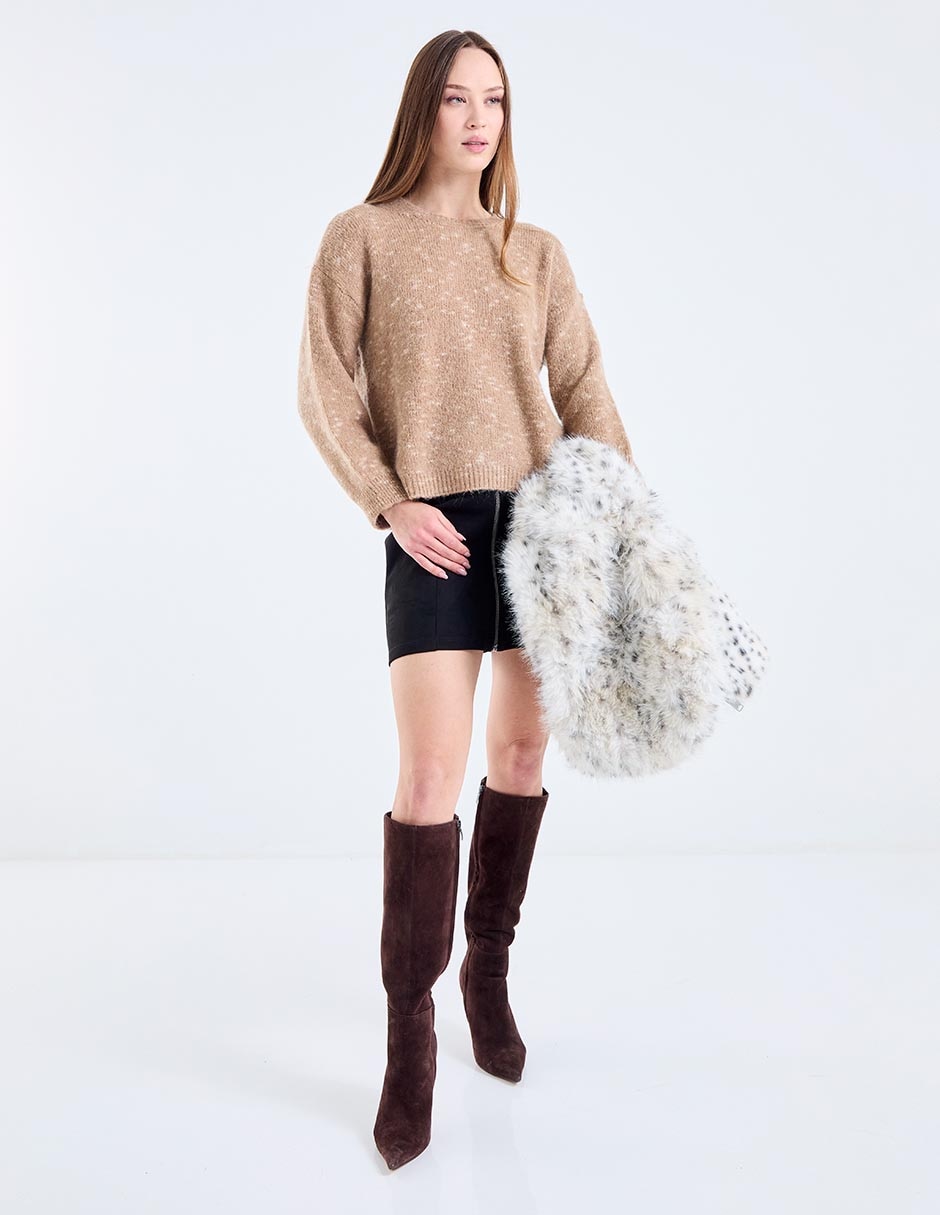Suéter Indi & Cold cuello redondo para mujer