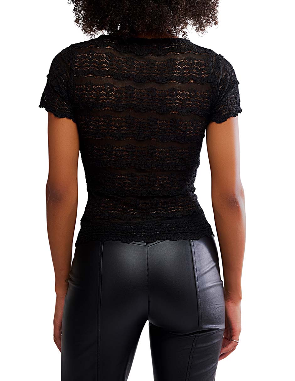 Blusa manga corta para mujer 2