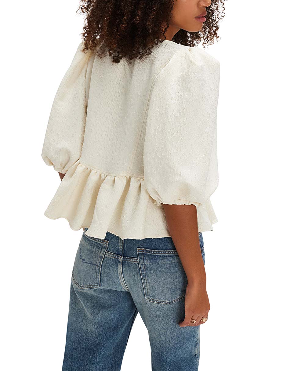 Blusa manga al codo para mujer 2