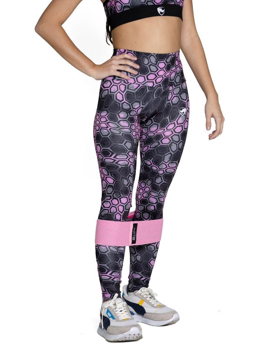 Legging a la cintura alta con elástico para mujer 3