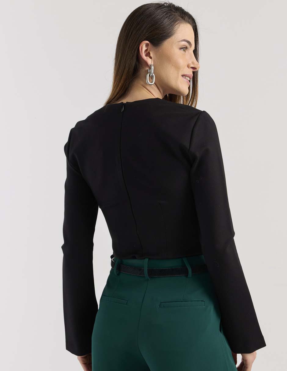 Blusa manga larga para mujer 2