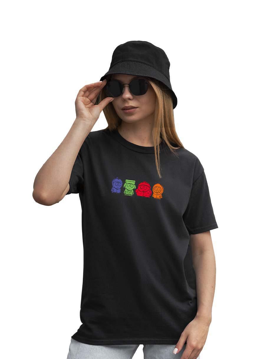 Playera manga corta cuello redondo para mujer Playera manga corta cuello redondo para mujer