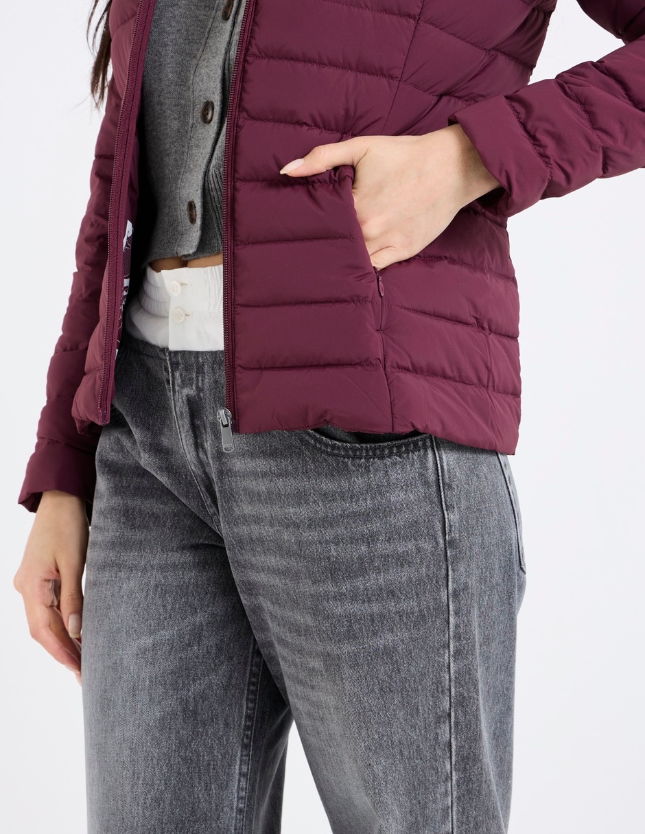 Chamarra acolchada impermeable para mujer 4