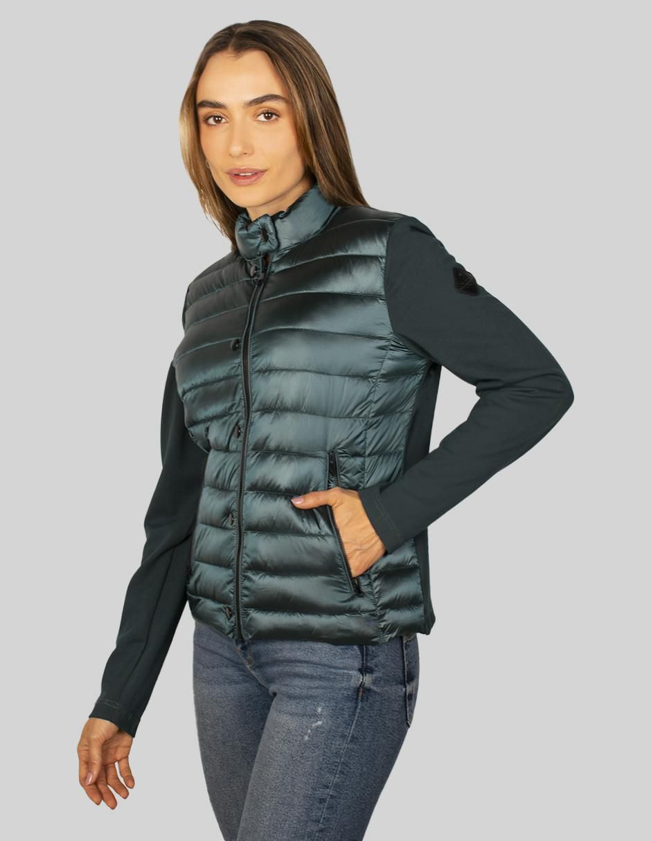 "chamarra" acolchada greenlander no impermeable "de" poliéster "para mujer"