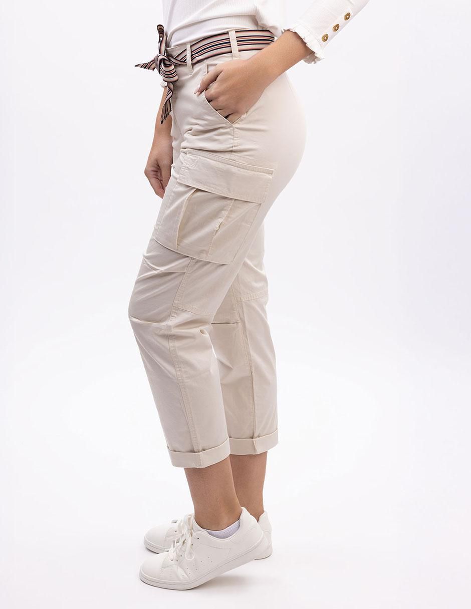 Pantalón cargo ajustado para mujer 2