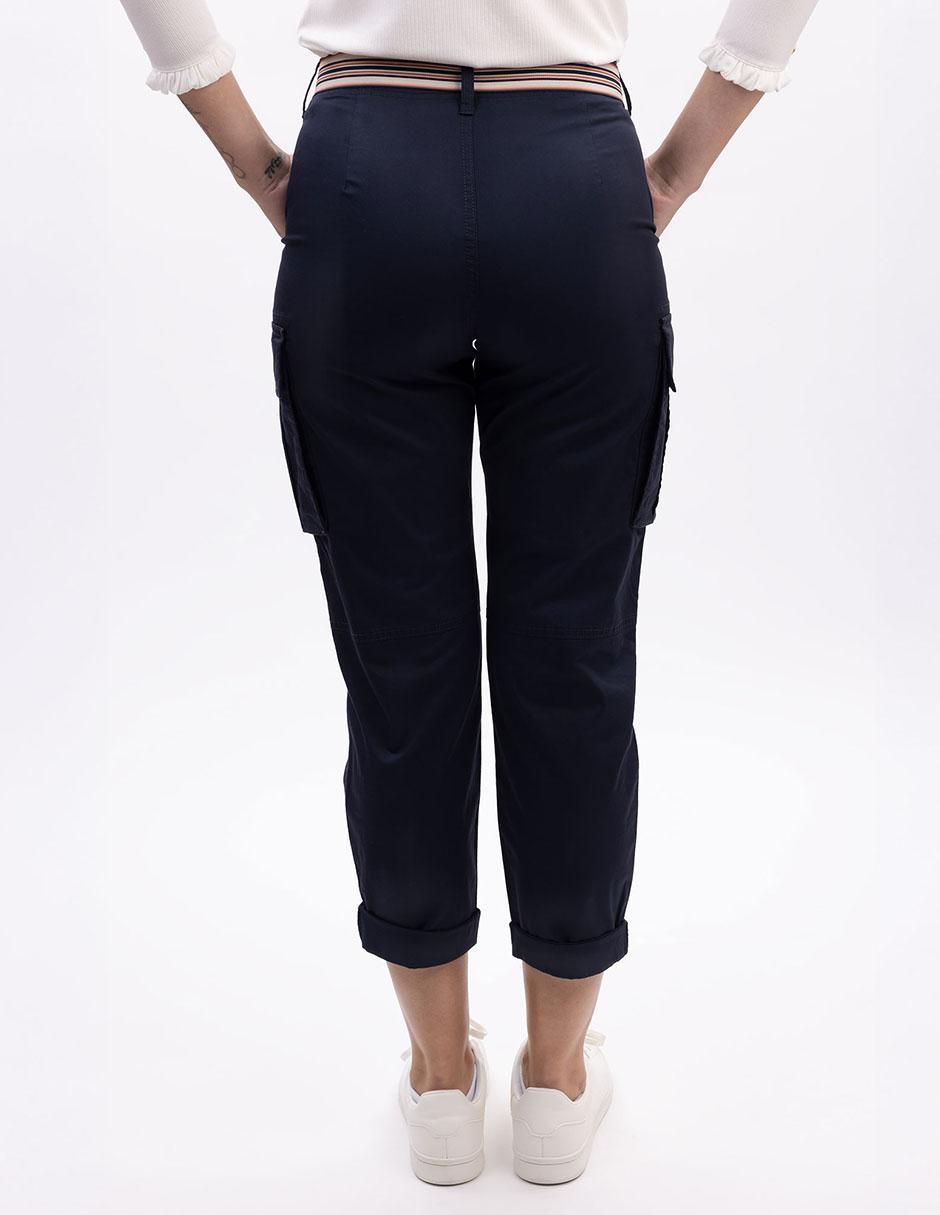 Pantalón cargo ajustado para mujer 4