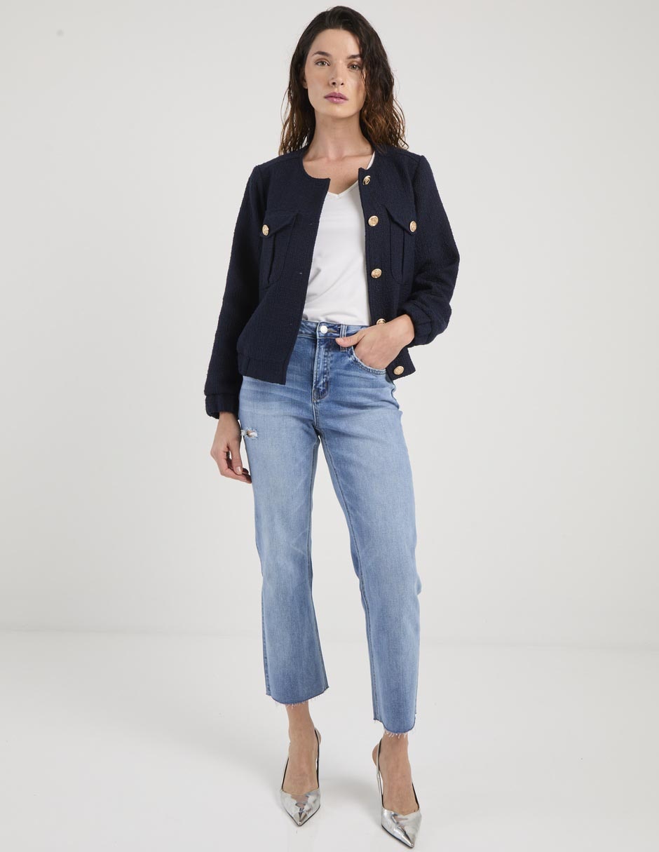 Jeans straight para mujer 3