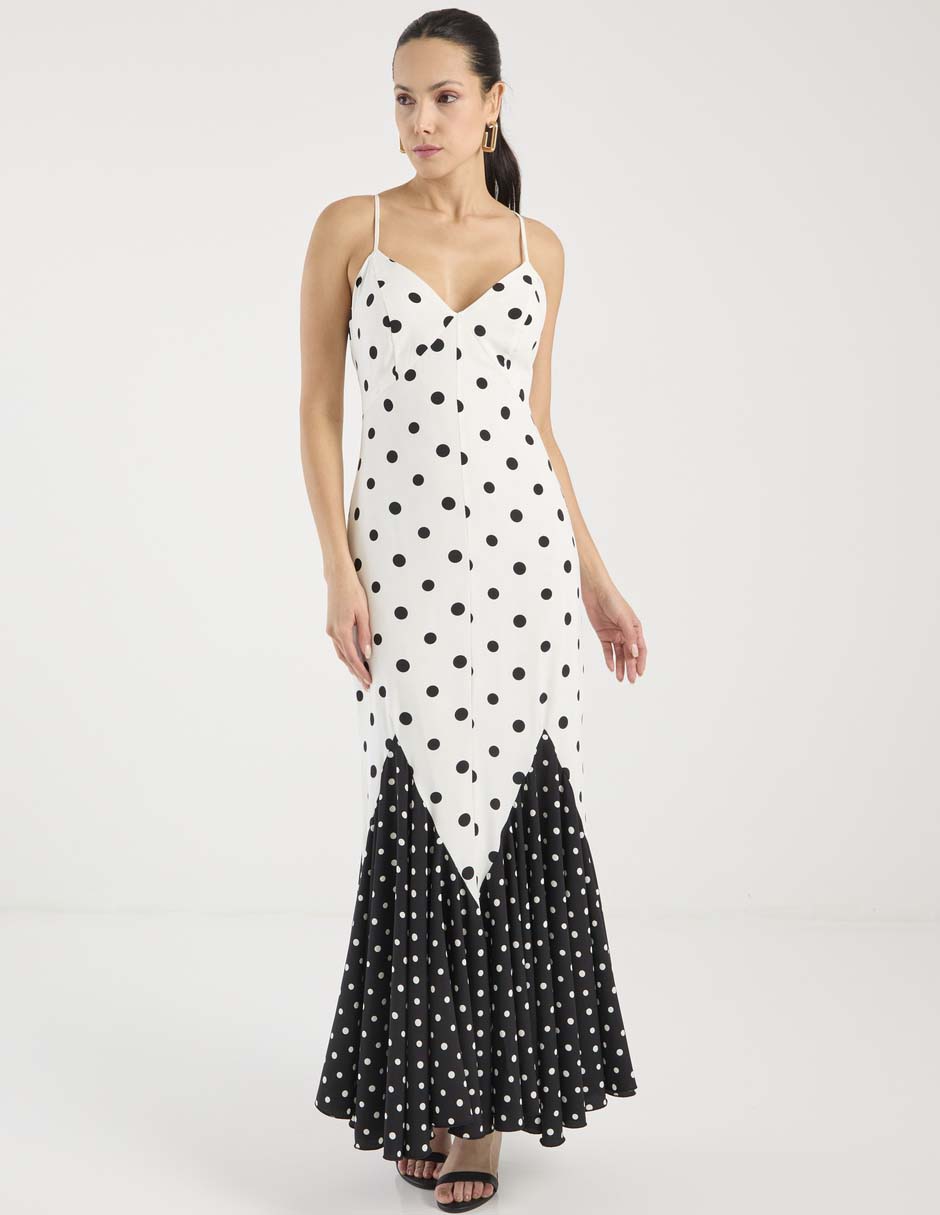 Vestido maxi de fiesta espalda abierta