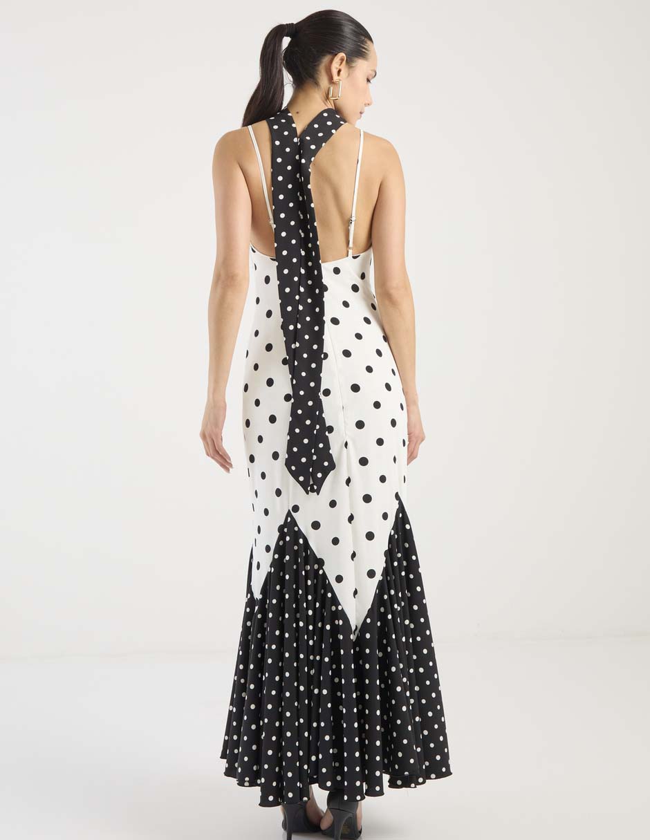 Vestido maxi de fiesta espalda abierta 2