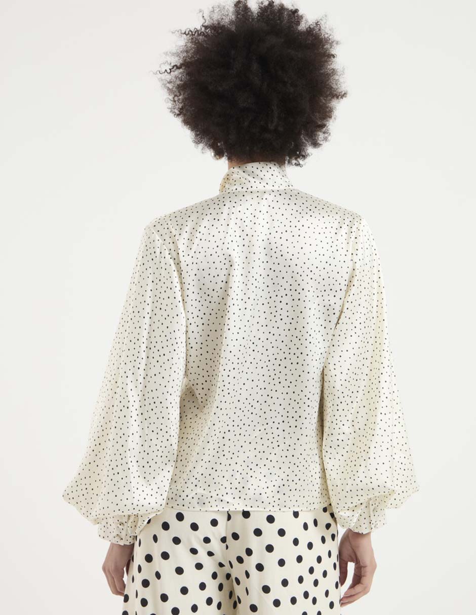 Blusa camisera manga larga para mujer 2