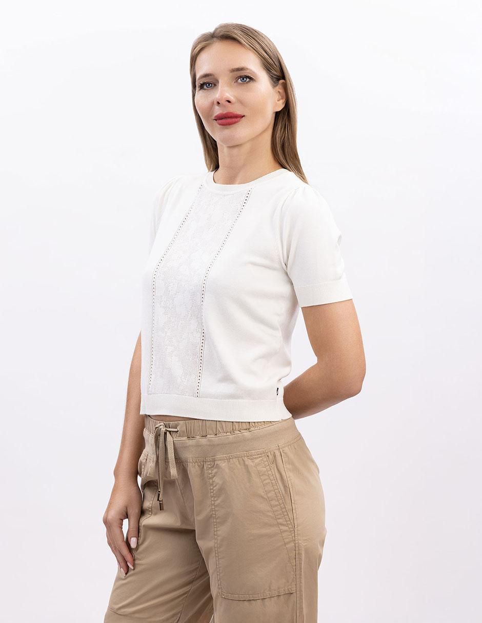 Blusa manga corta para mujer 2