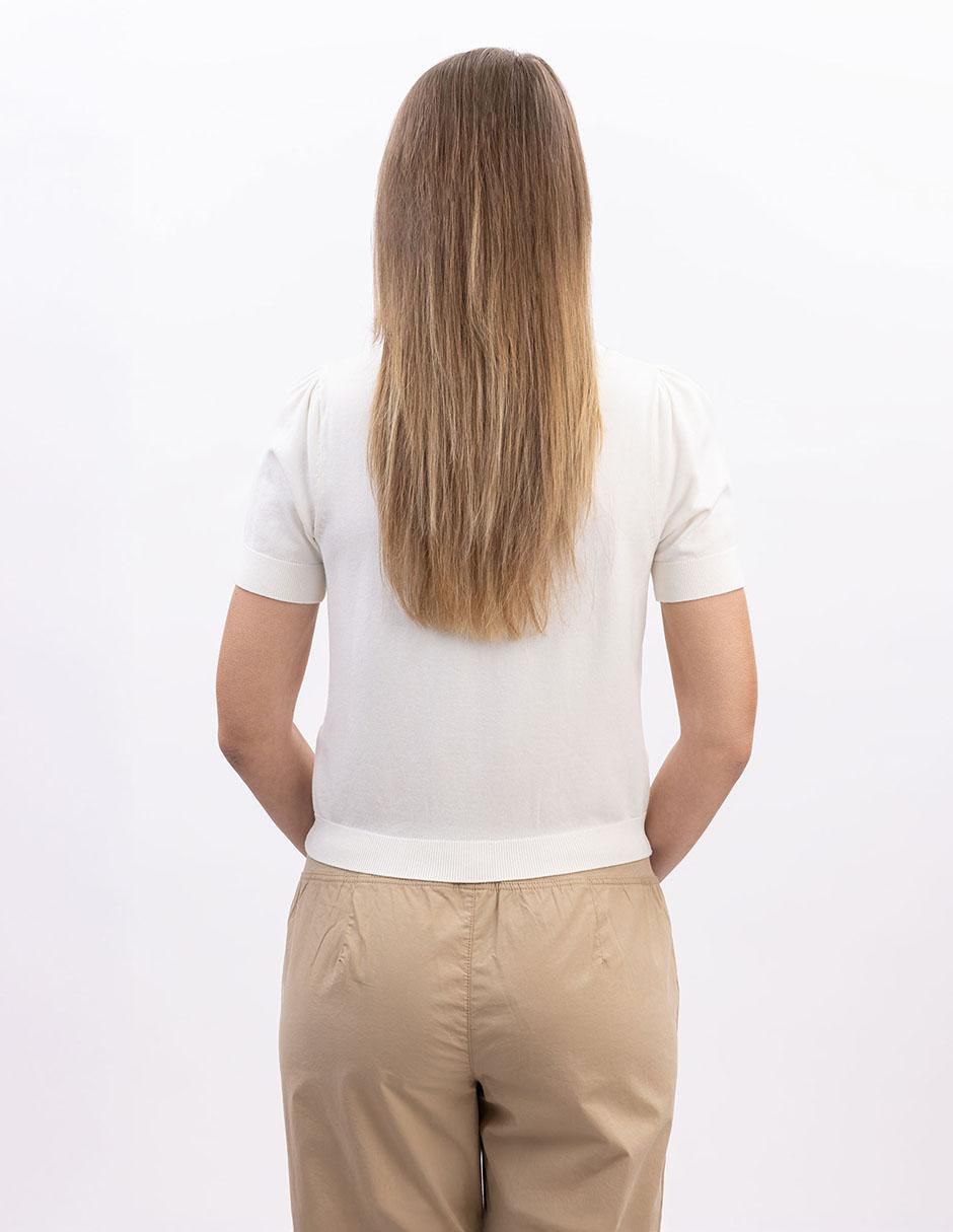 Blusa manga corta para mujer 3
