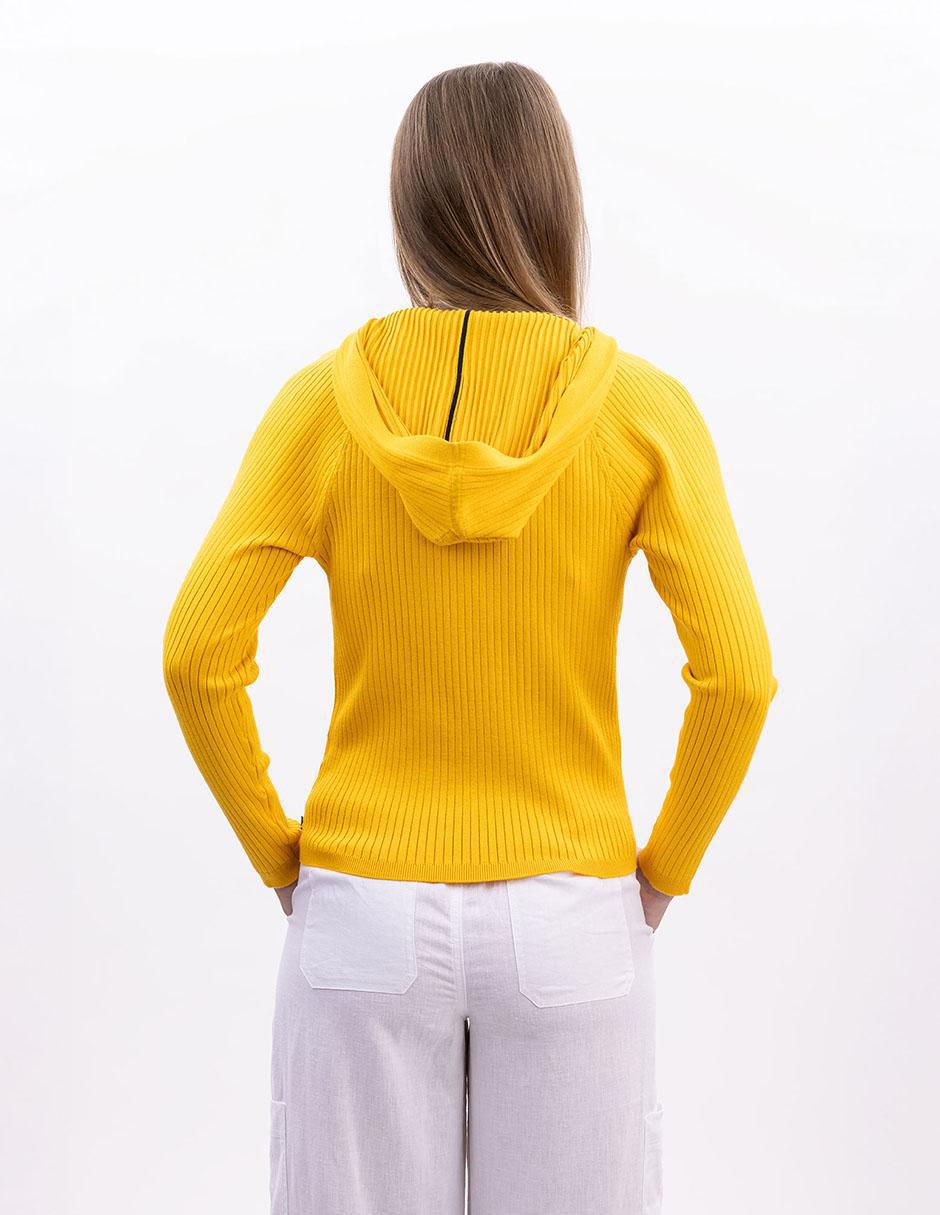 Suéter cuello V para mujer 3