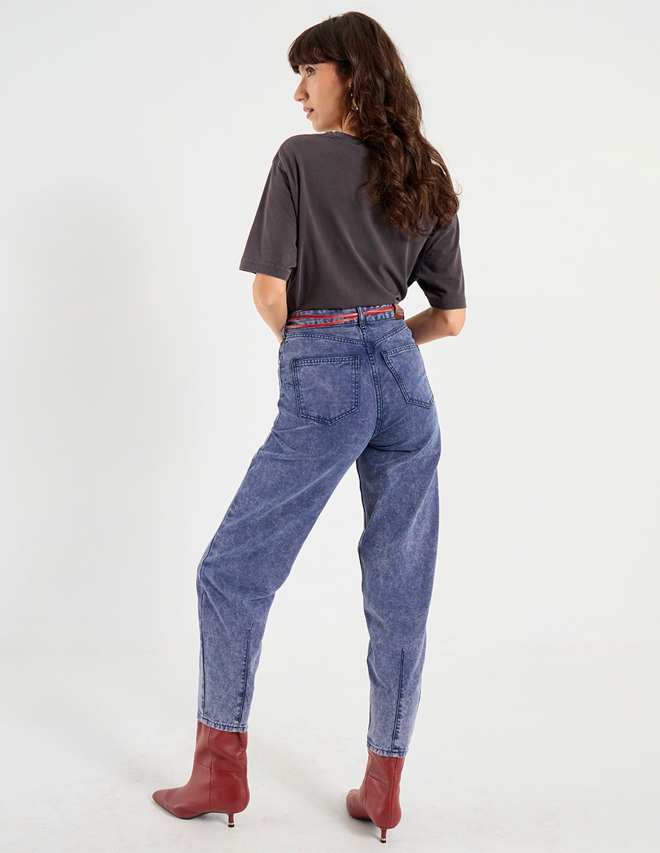 Jeans straight para mujer 2