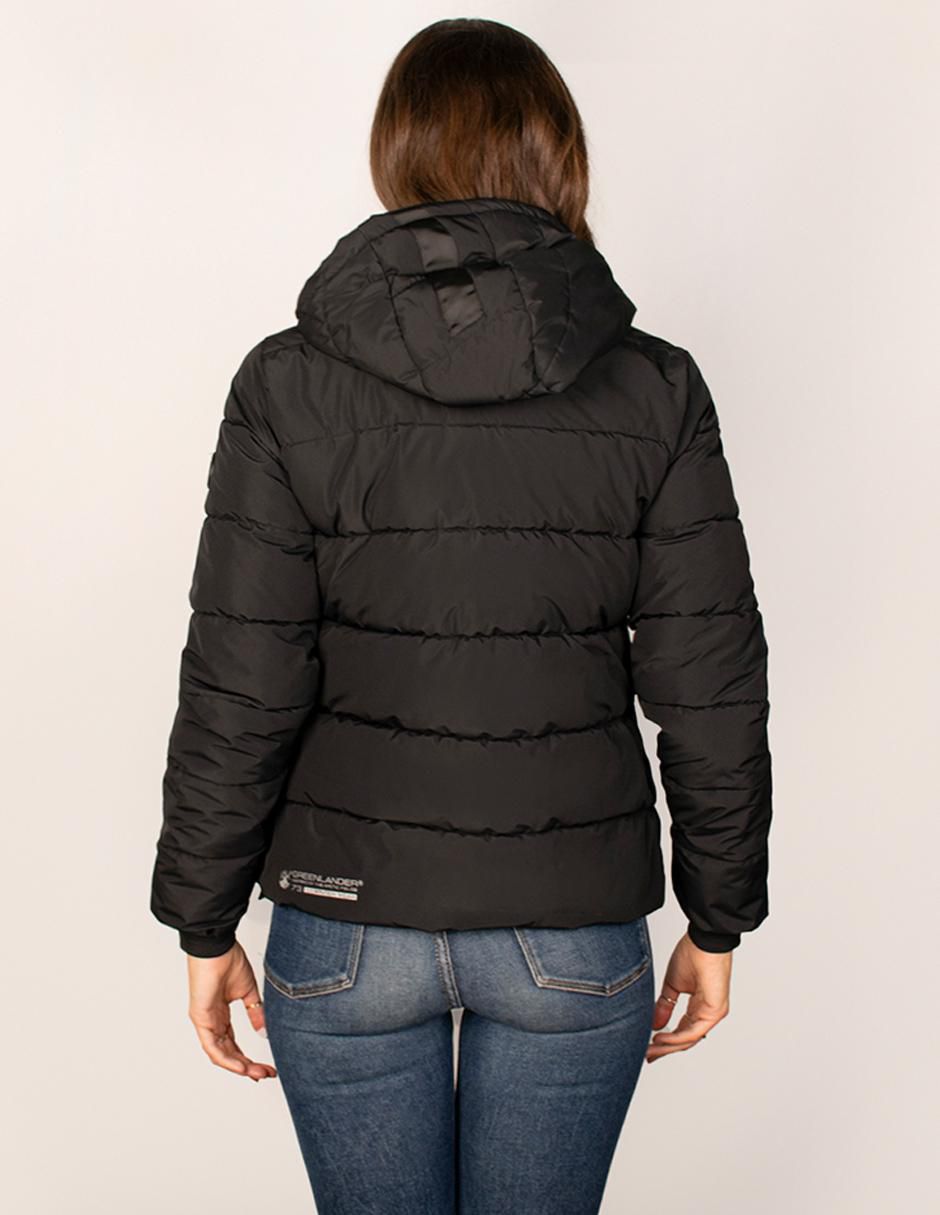 Chamarra acolchada greenlander para mujer
