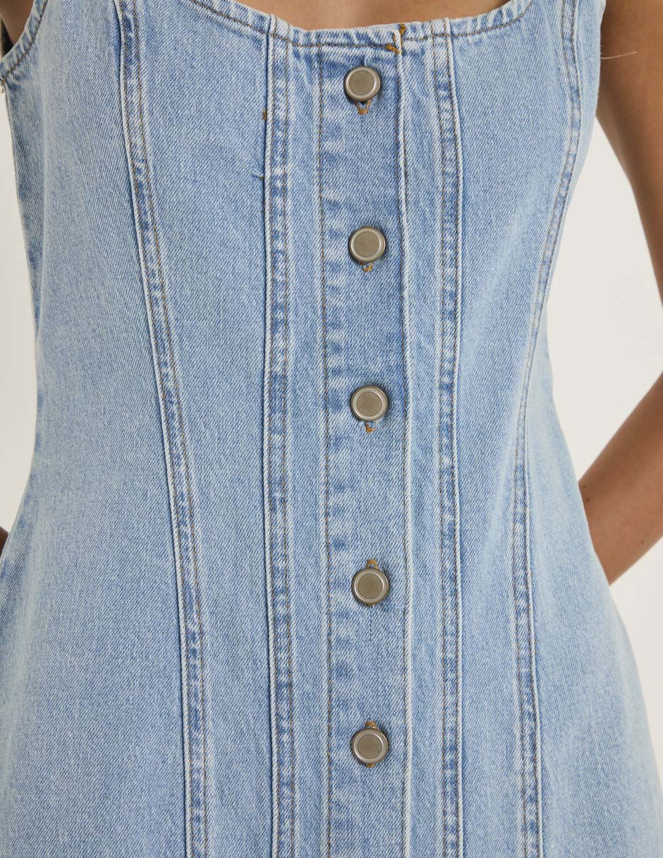 Vestido midi casual para mujer 5