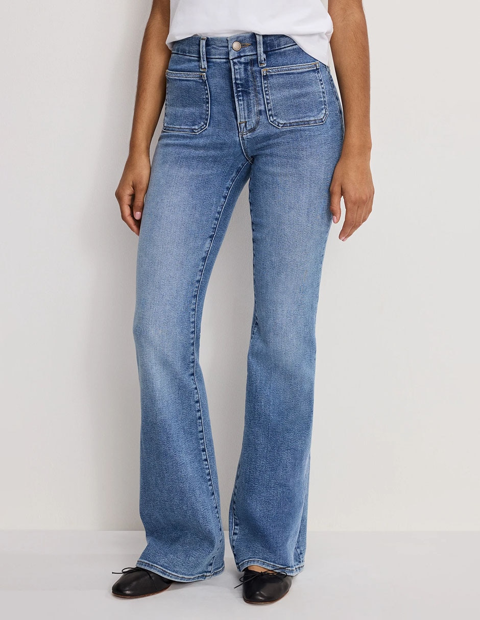 Jeans flare para mujer