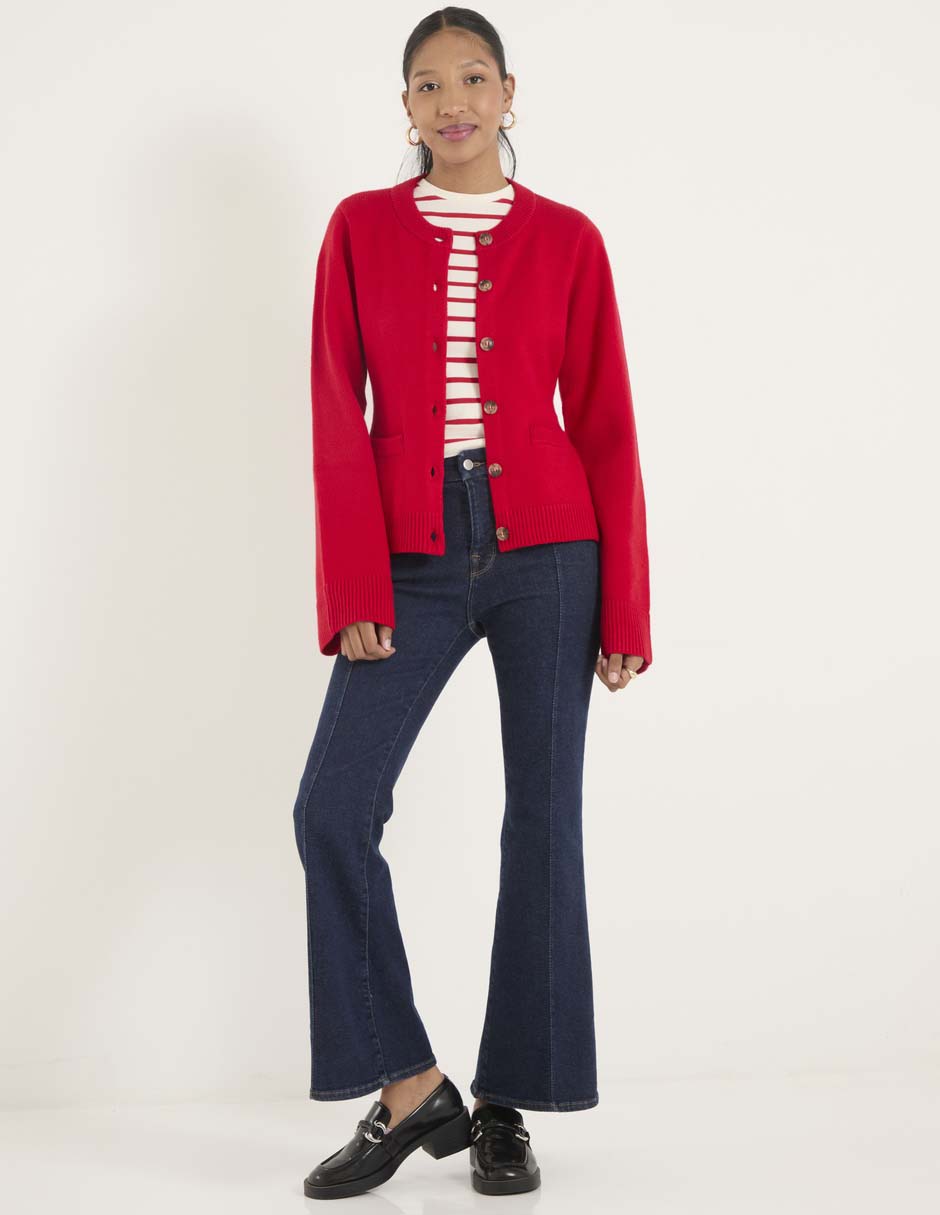 Suéter cuello redondo para mujer 3