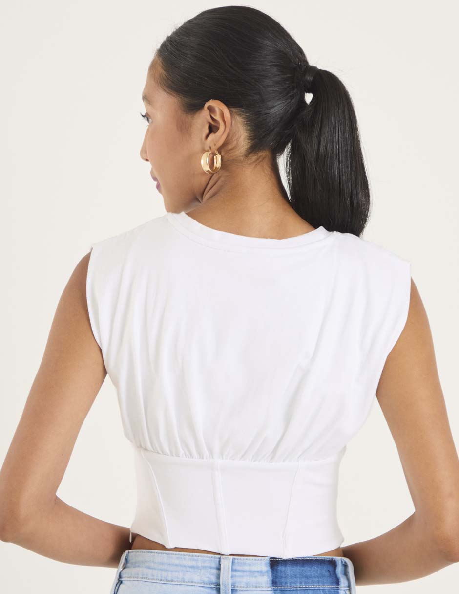 Top cuello redondo 2