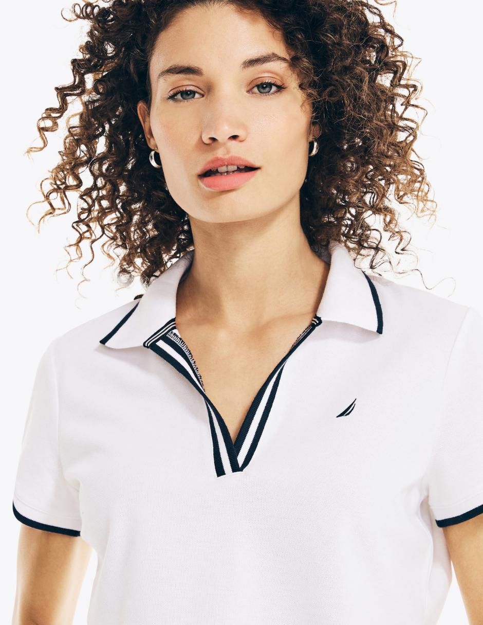 Playera tipo polo para mujer 2