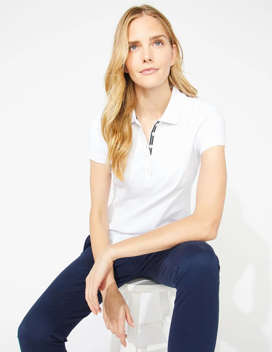 Playera tipo polo para mujer 4