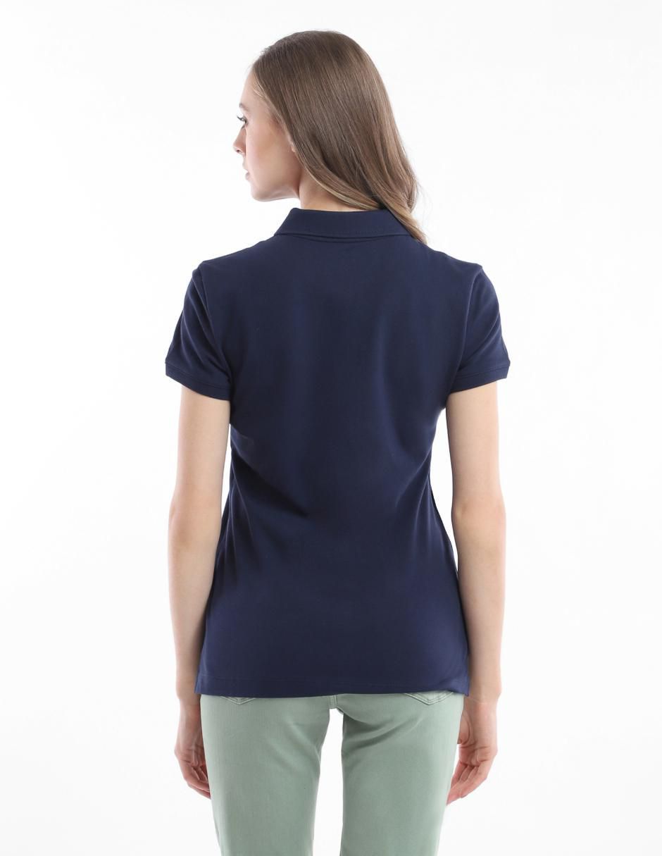 Playera tipo polo para mujer 2
