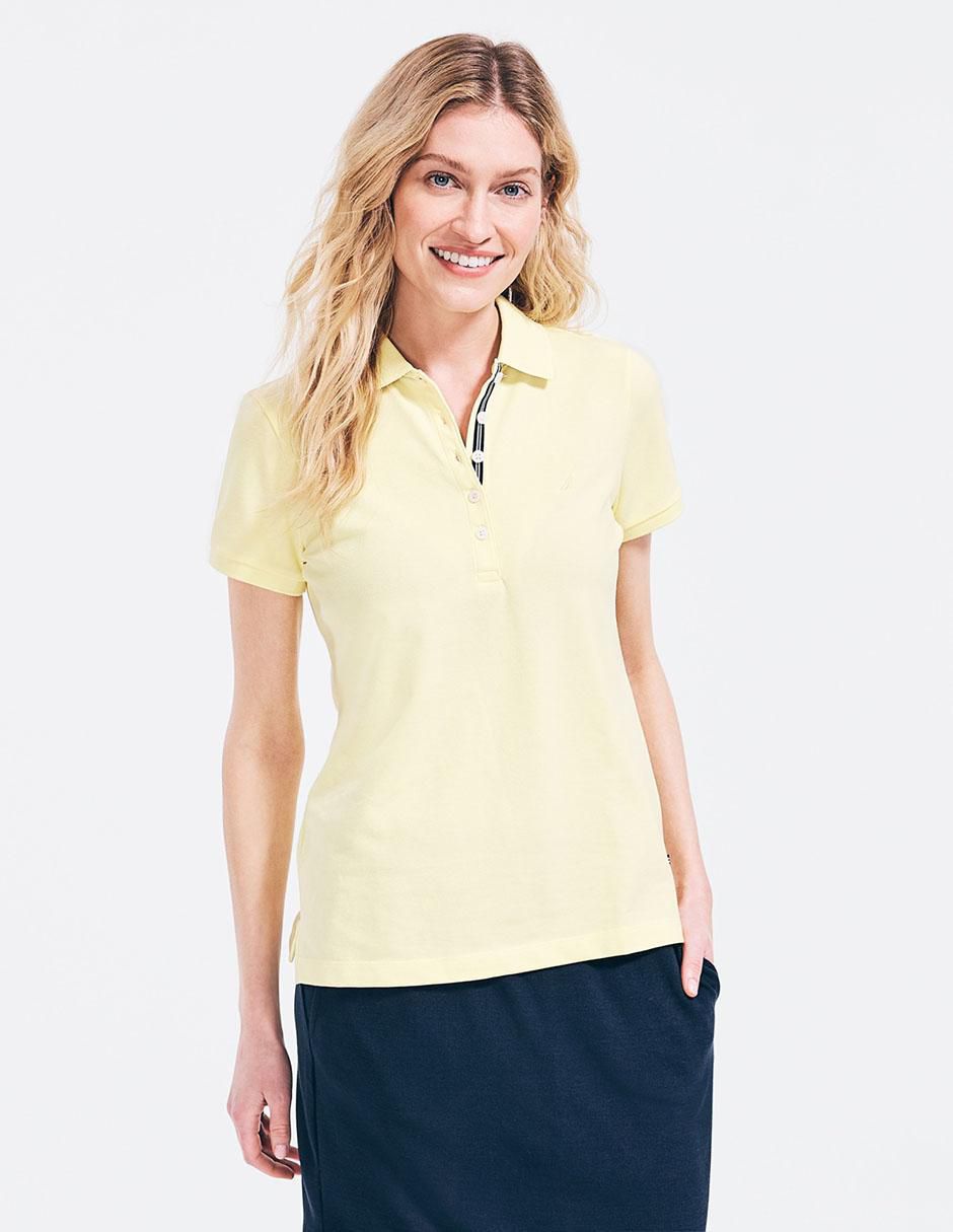 Playera tipo polo para mujer 1