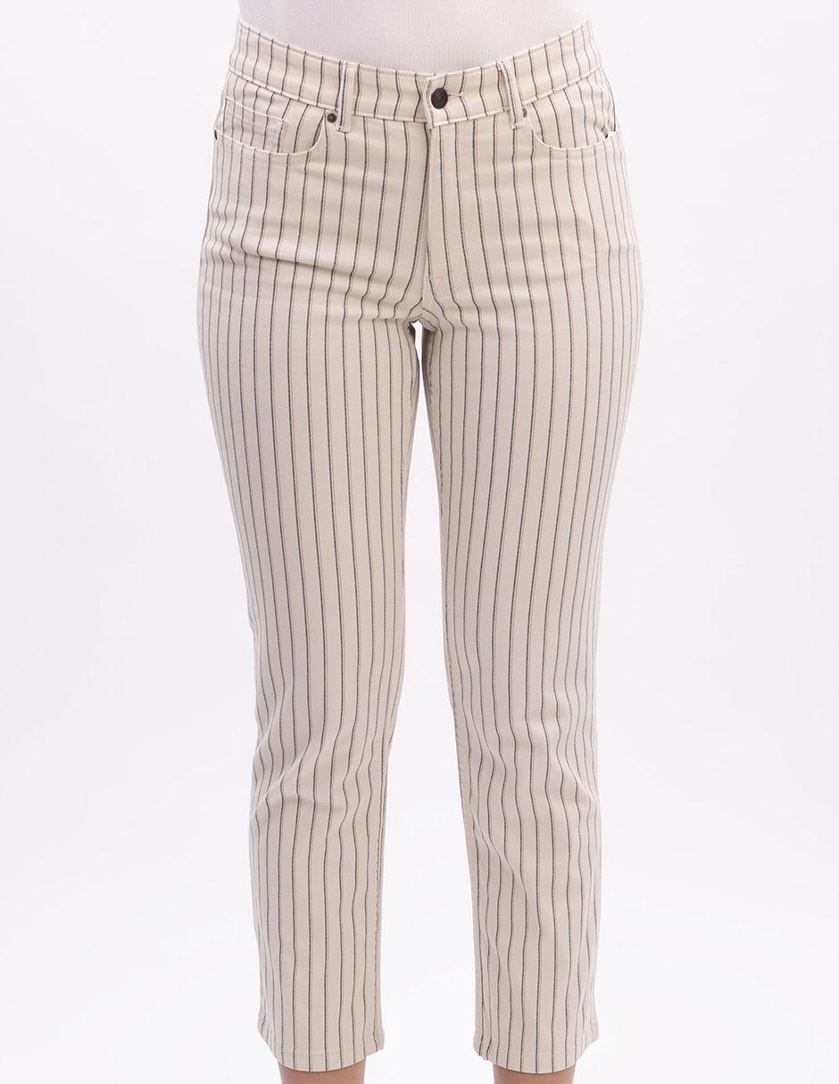 Pantalón capri slim para mujer 4