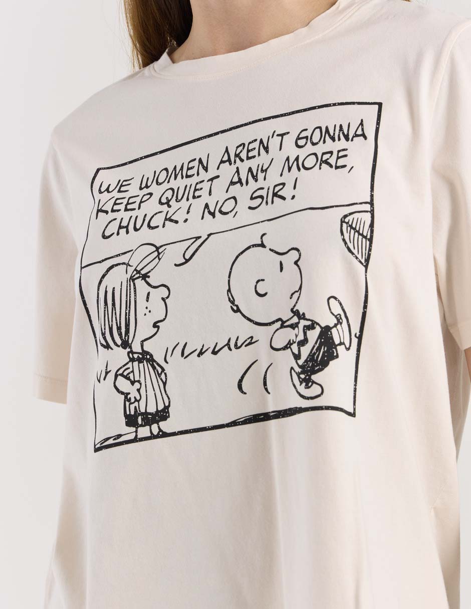 Playera manga corta cuello redondo para mujer 4