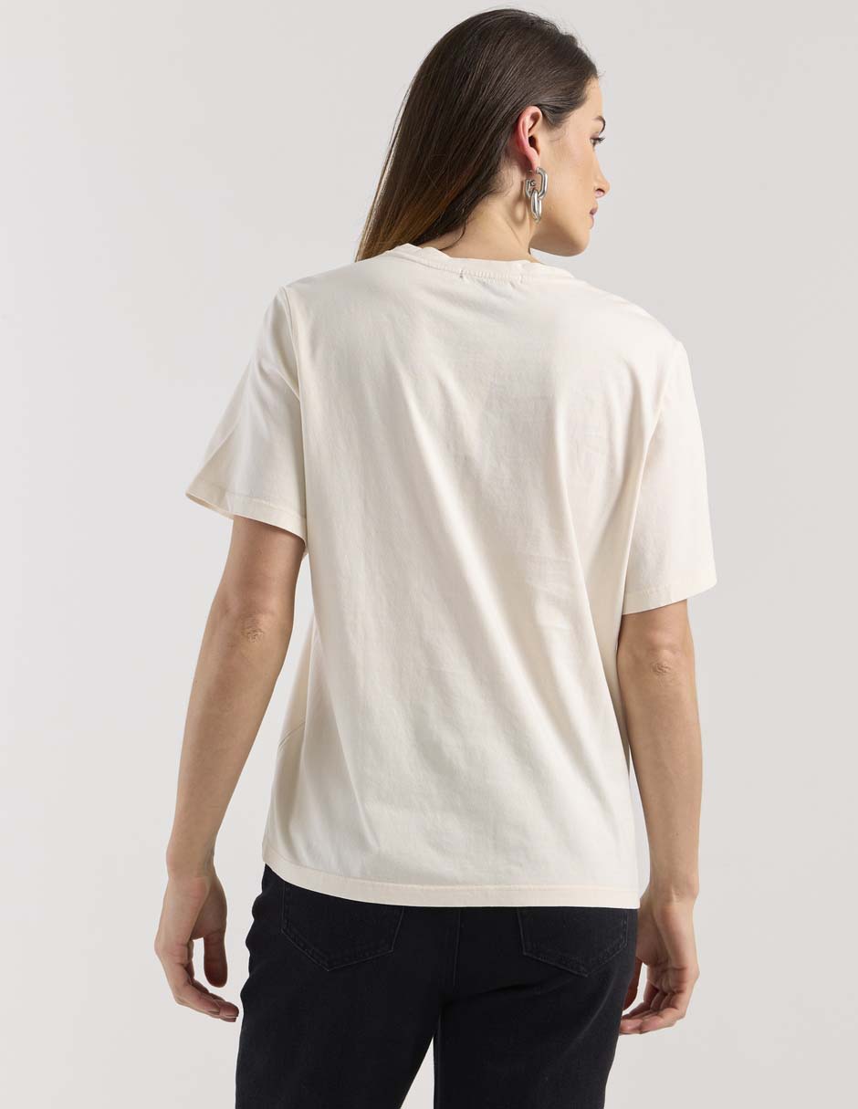 Playera manga larga cuello redondo para mujer 2