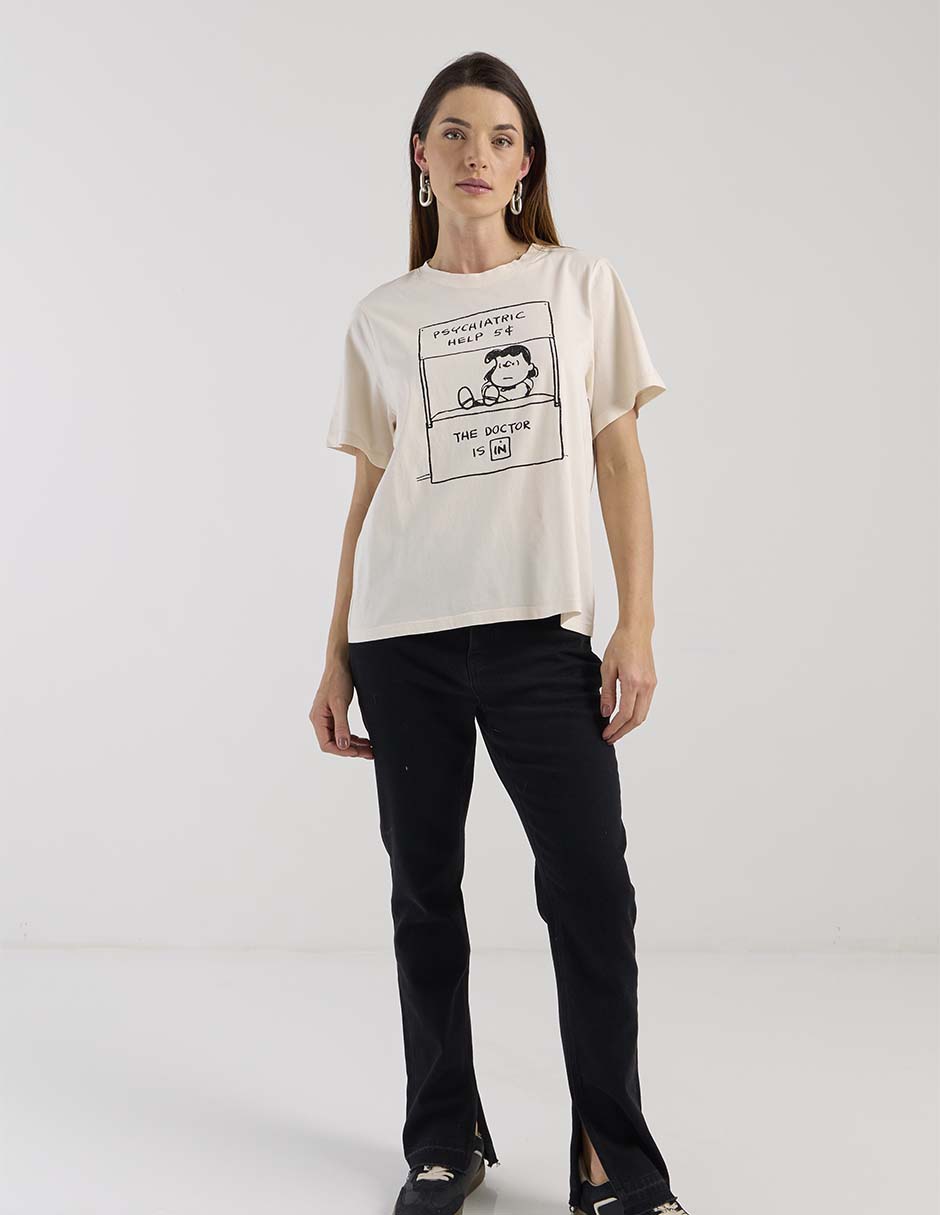 Playera manga larga cuello redondo para mujer 3