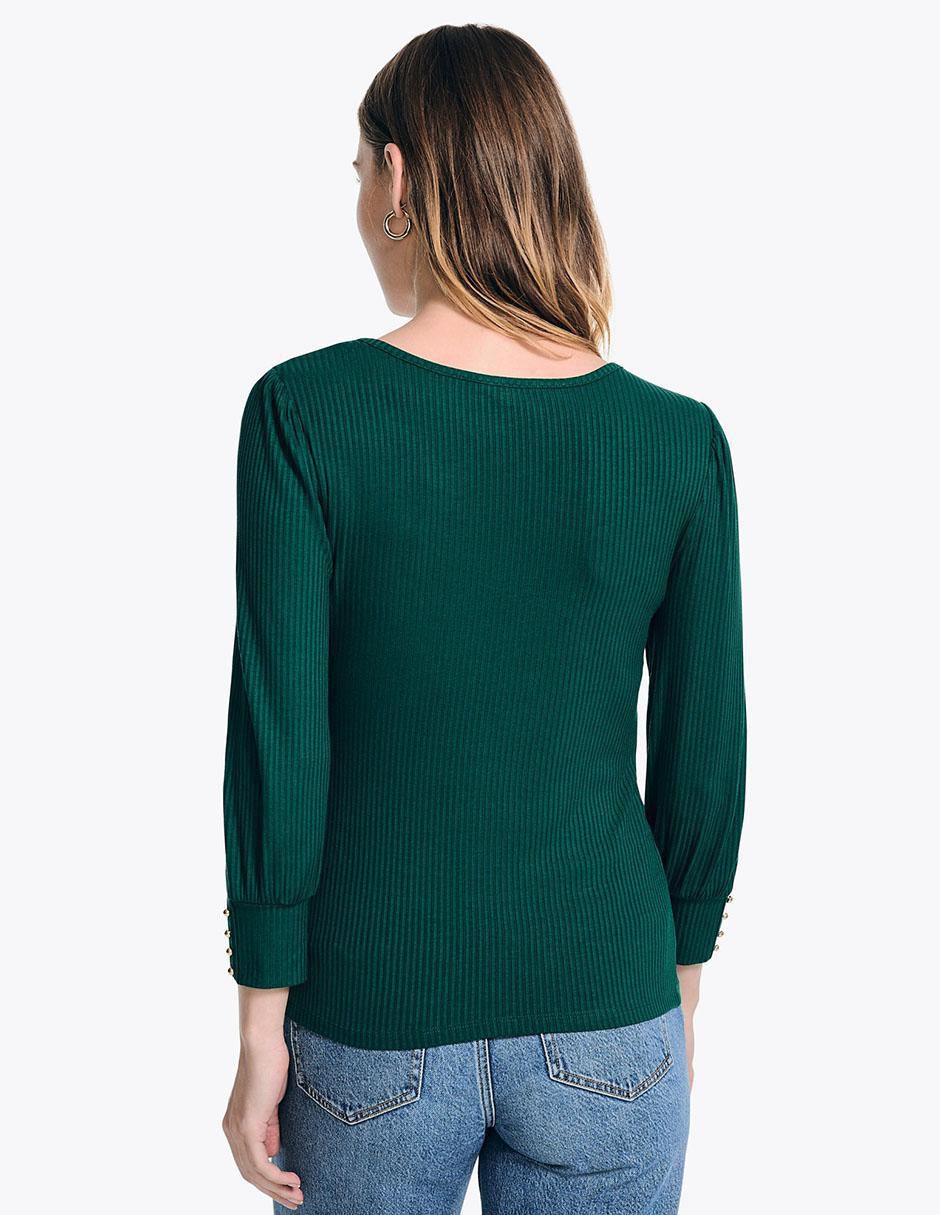 Blusa manga 3/4 para mujer 4