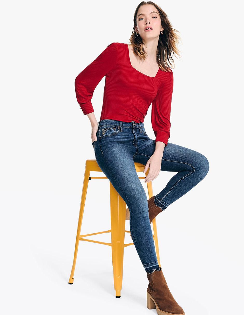 Blusa manga 3/4 para mujer 3