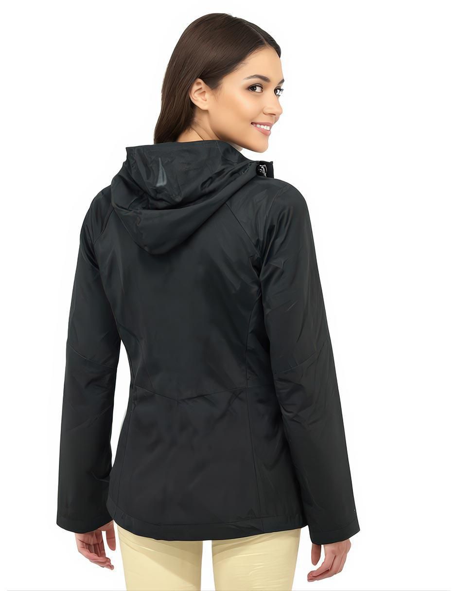 Chamarra casual impermeable para mujer 3