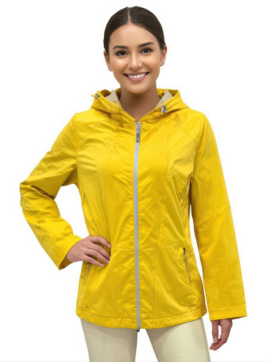 Chamarra casual impermeable para mujer Chamarra casual impermeable para mujer