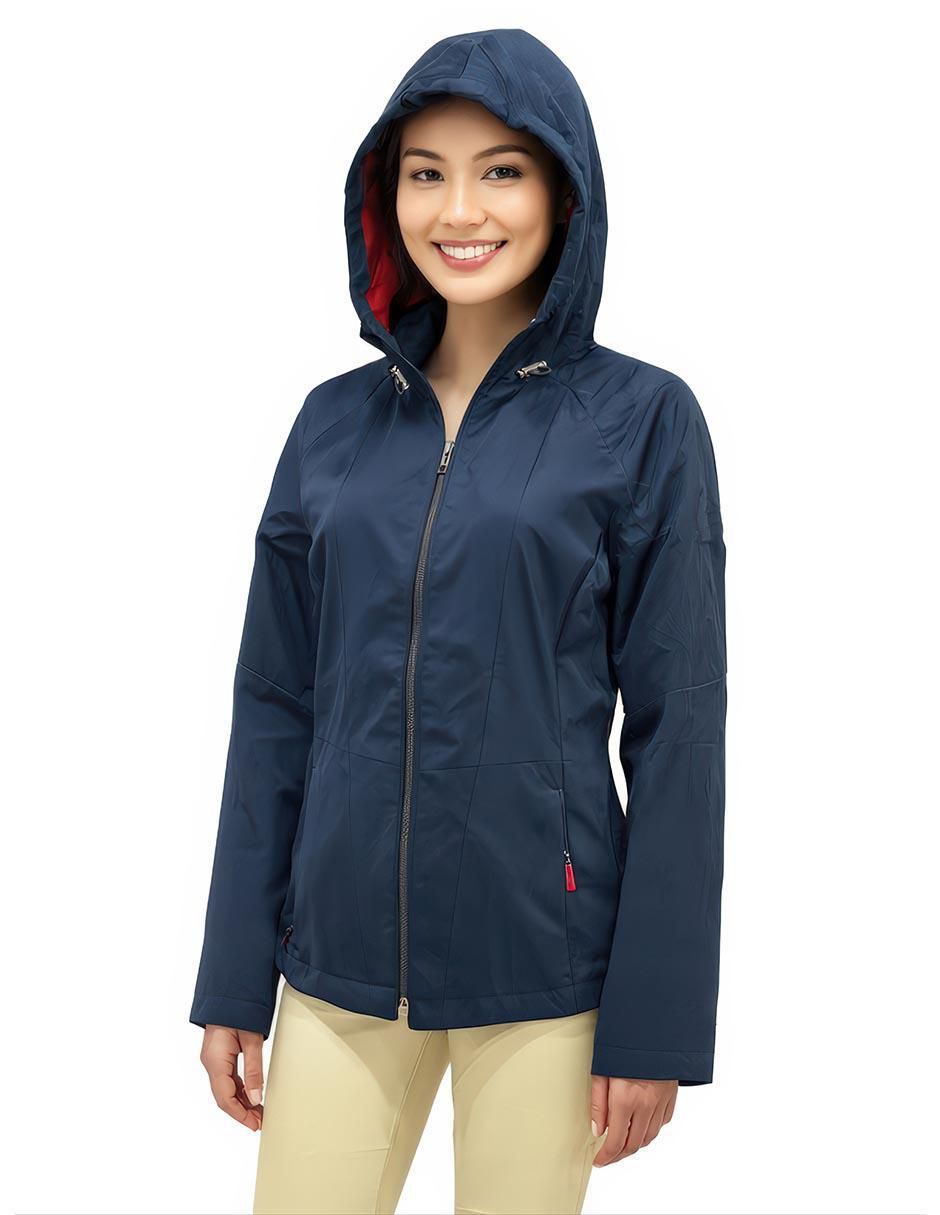 Chamarra casual impermeable para mujer 2