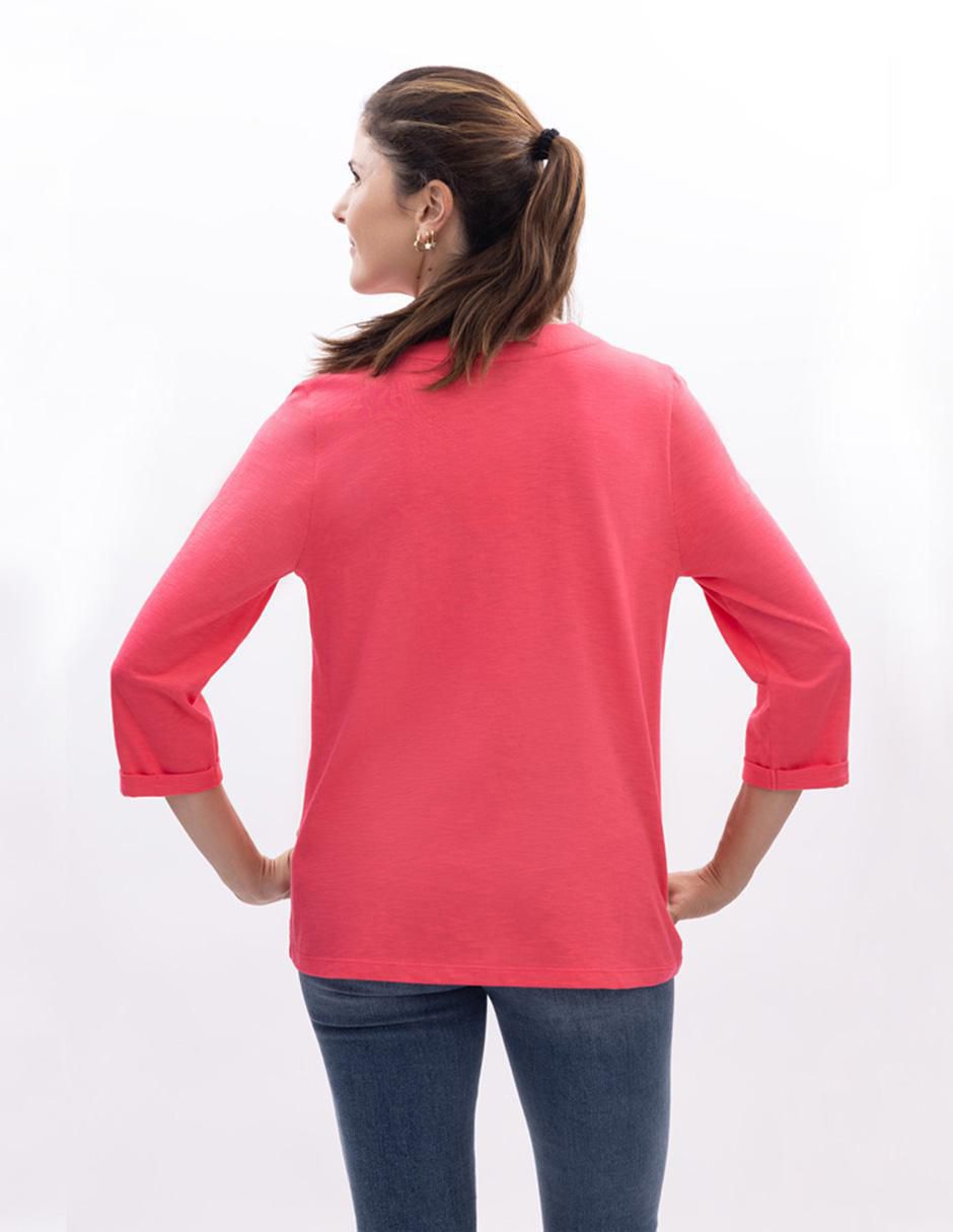 Blusa manga 3/4 para mujer 3