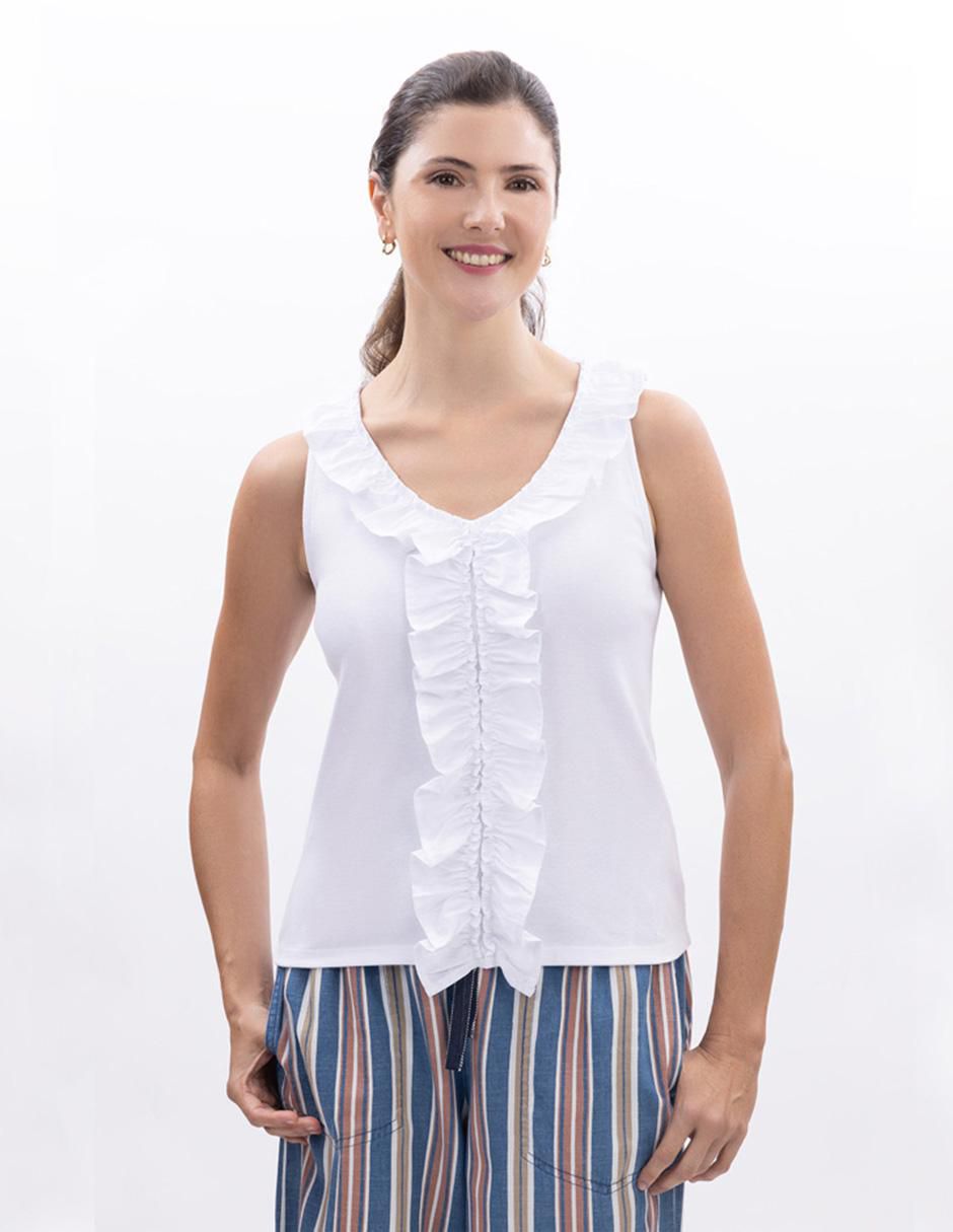 Blusa de tirantes para mujer