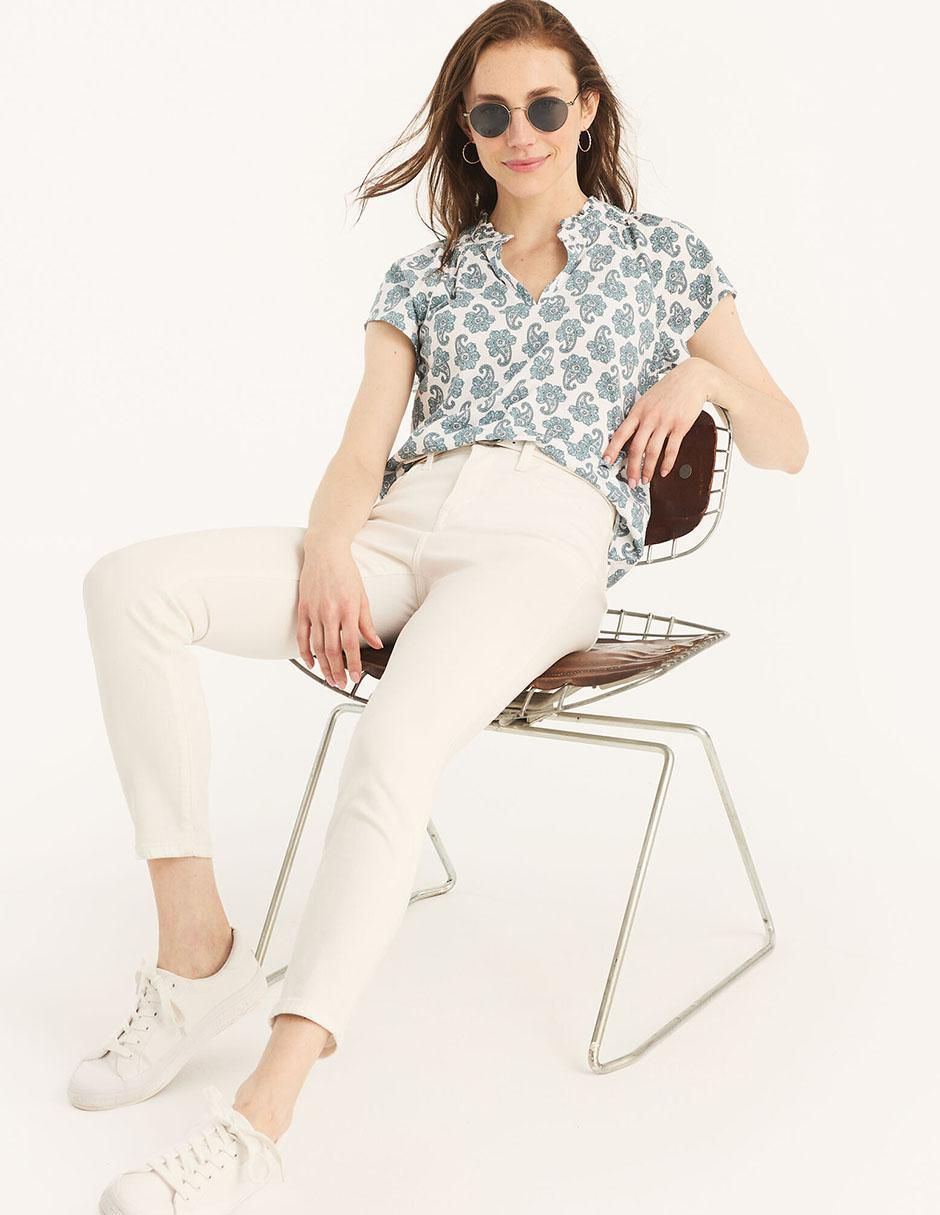 Blusa manga corta para mujer 2