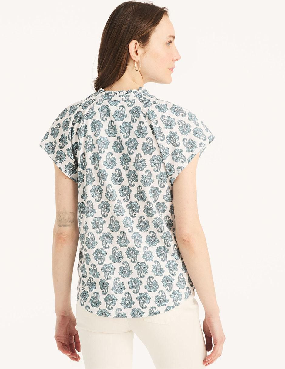 Blusa manga corta para mujer 3