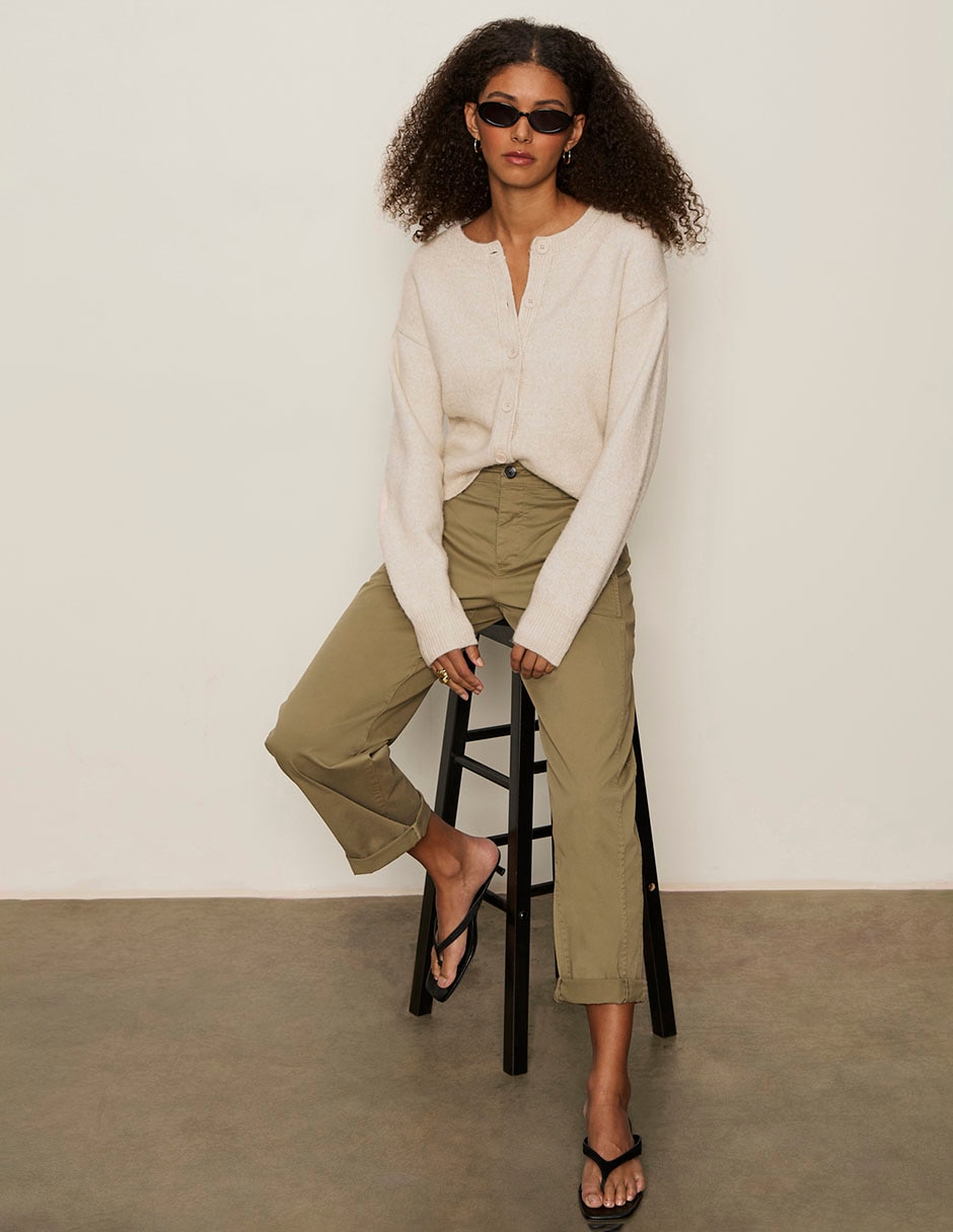 Pantalón straight para mujer 4
