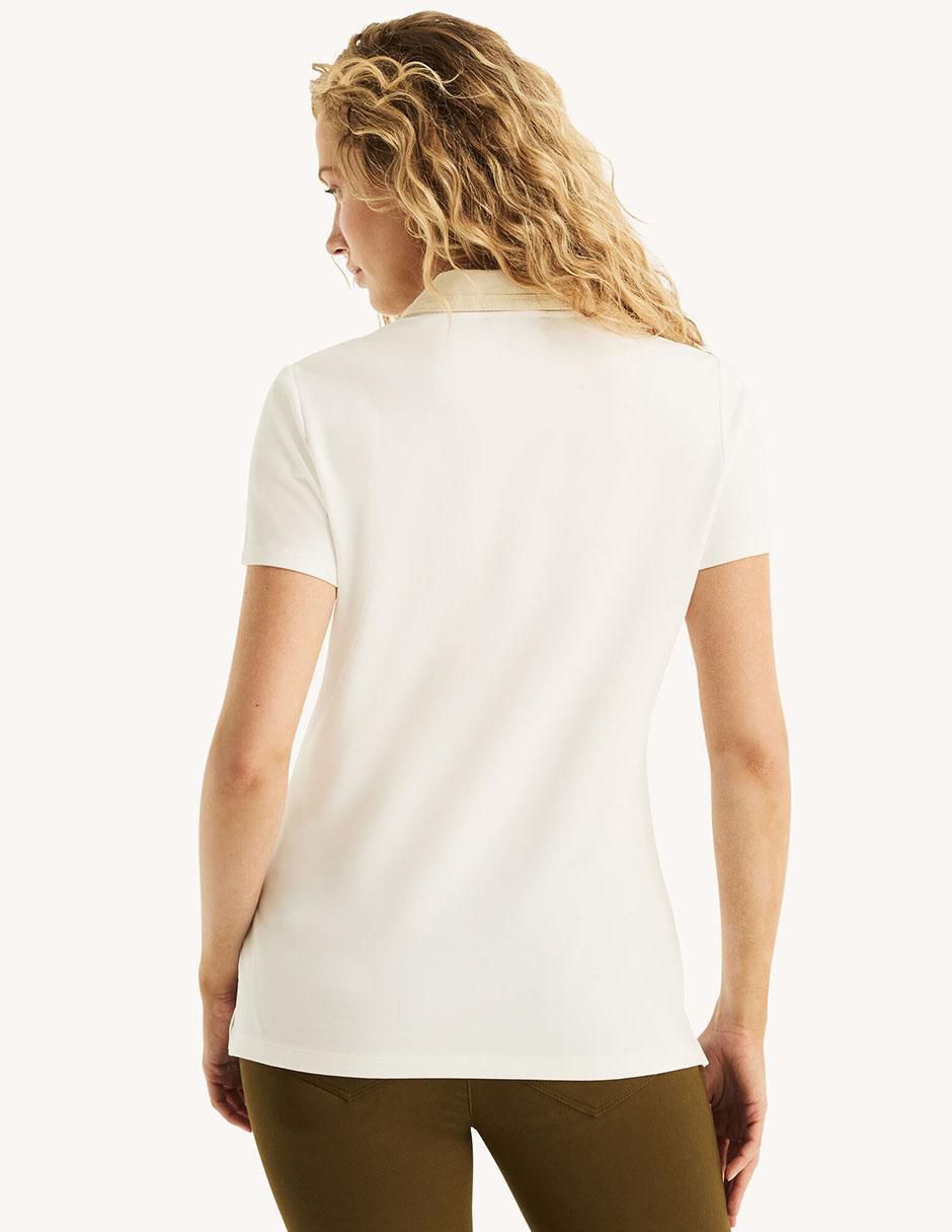 Playera tipo polo para mujer 3